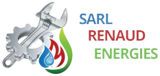 Logo RENAUD Energies, plombier chauffagiste à Rezé